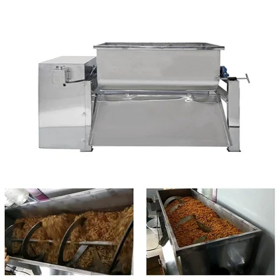 3 Feet Drum Length Namkeen Masala Mixing Machine with 1.5HP Motor
